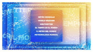 World Weather: From London to Bogota through New Delhi and Seoul, find the world weather. Format: 1'05''. Frequency: 2/hour​. Broadcast daily in 7 languages.
